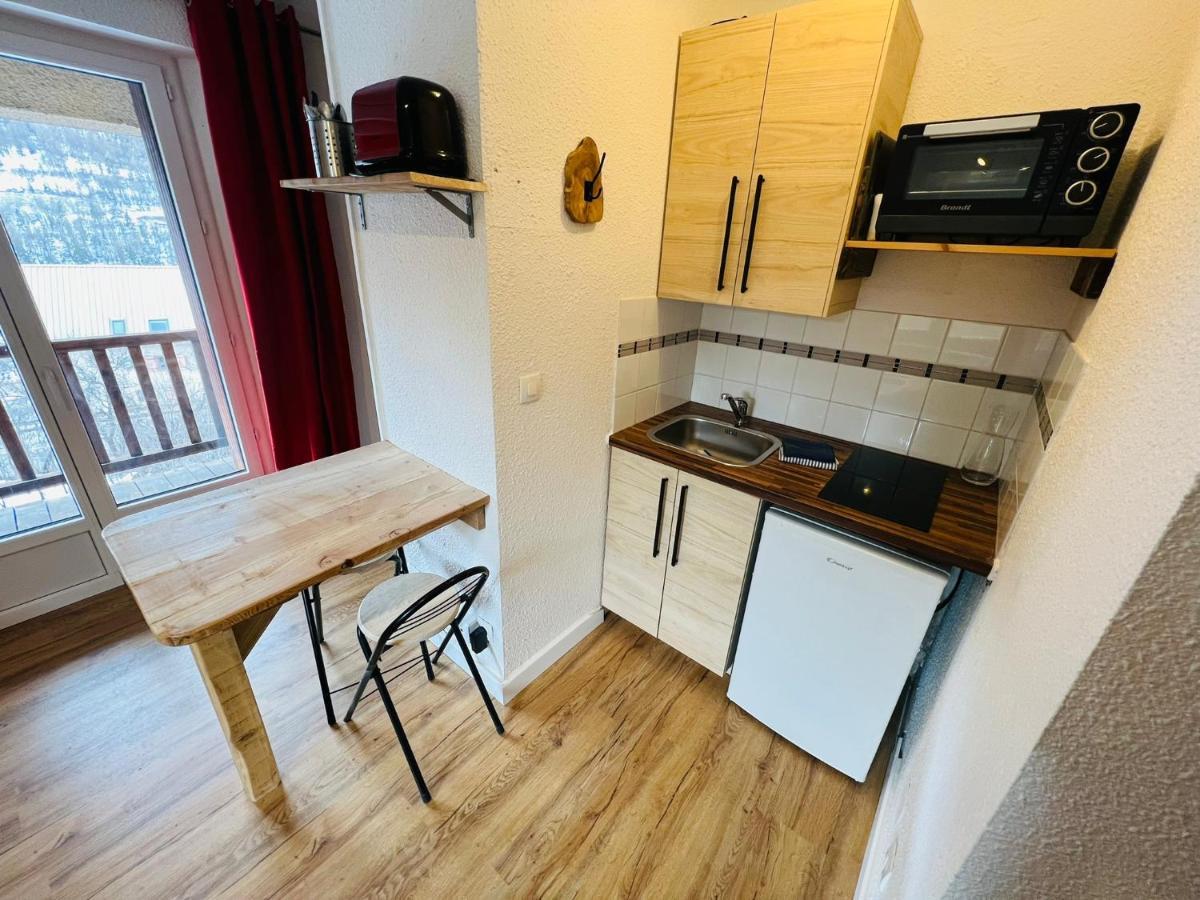 Studio Montagne - Plein Soleil Et Terrasse Briançon Extérieur photo
